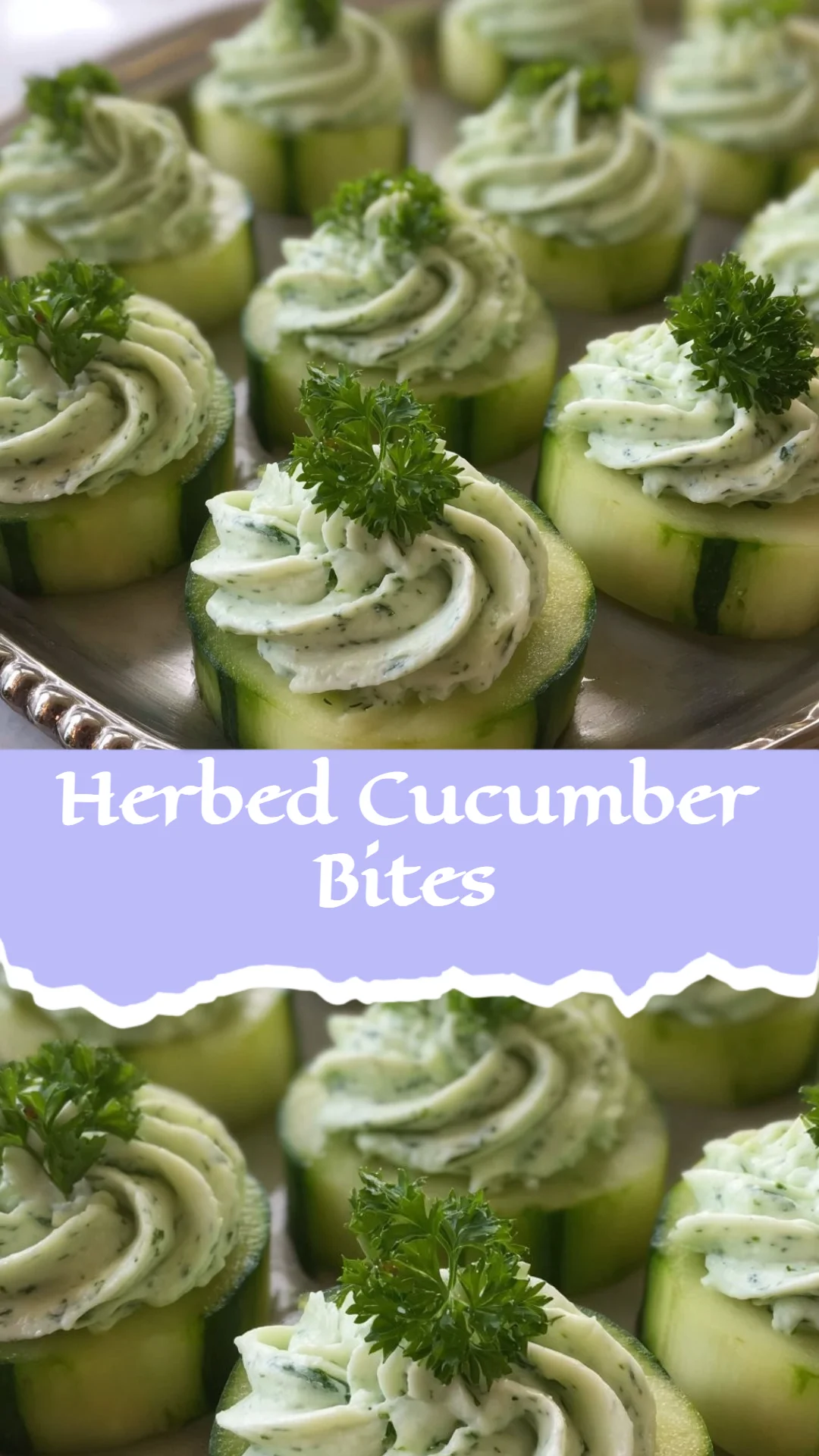 Herbed Cucumber Bites