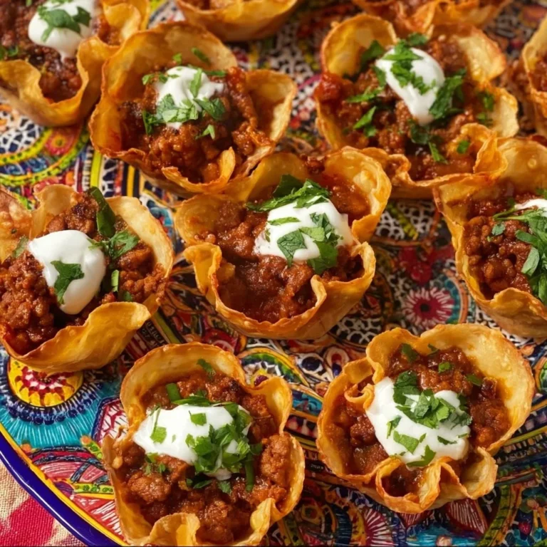 Delicious Taco Ranch Bites served on a platter for a tasty snack.