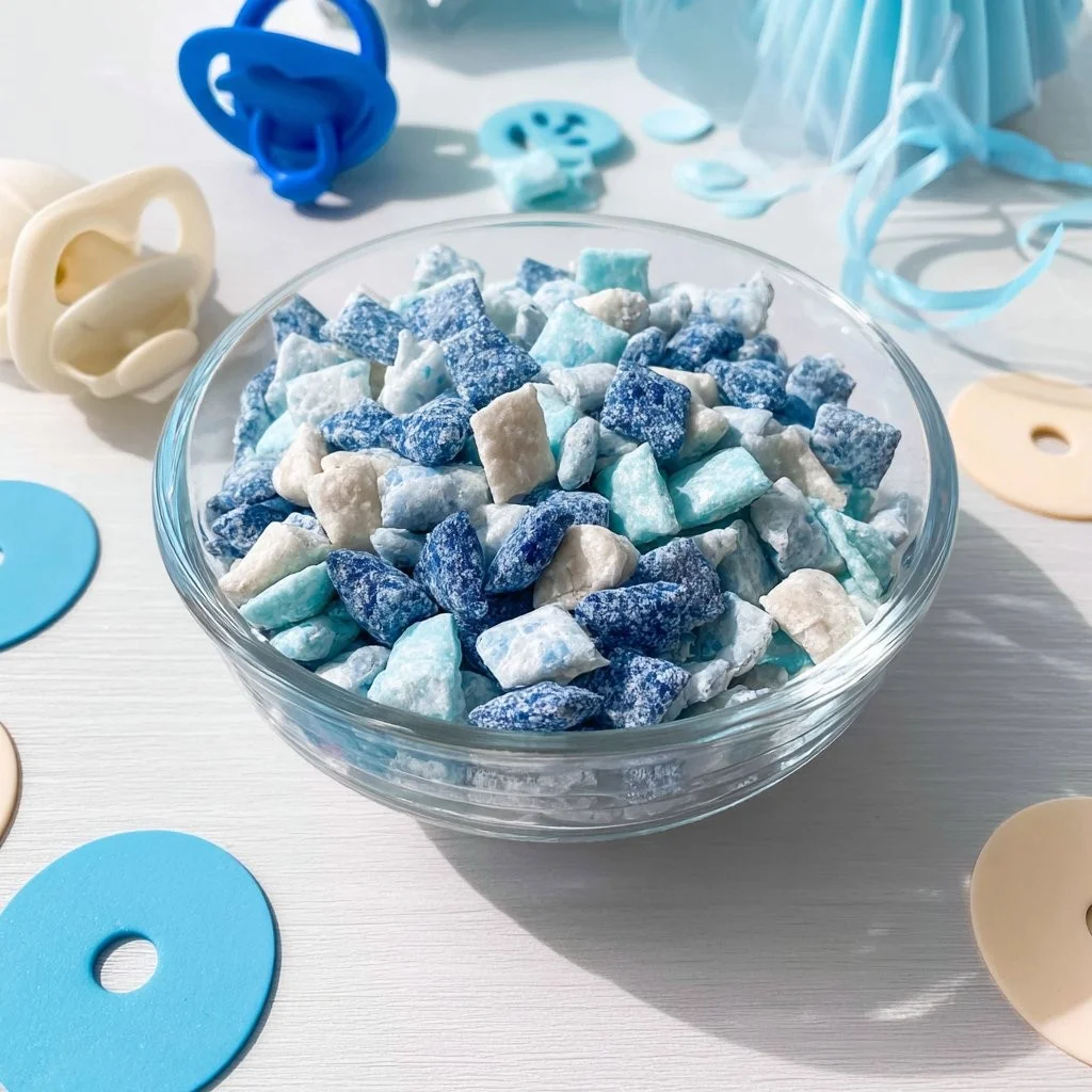 It's a Boy! Puppy Chow tasty snack for celebrating new puppies