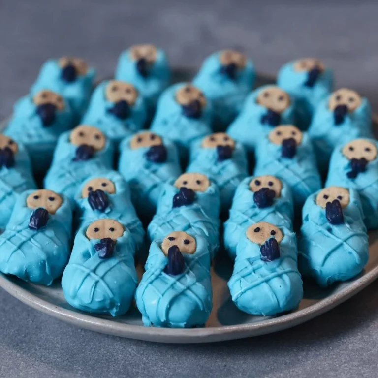 Nutter Butter Babies dessert made with Nutter Butter cookies and creamy filling.